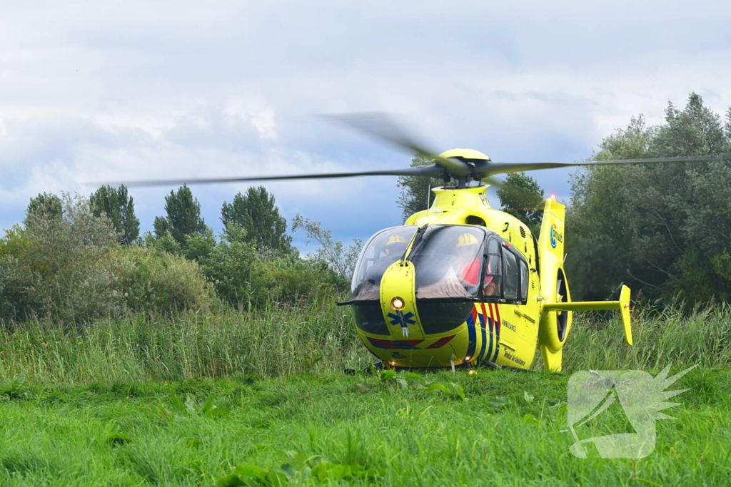 Traumahelikopter ingezet voor medisch incident