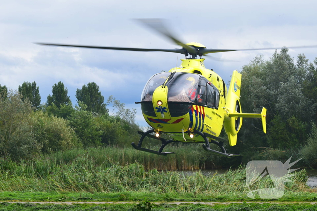 Traumahelikopter ingezet voor medisch incident