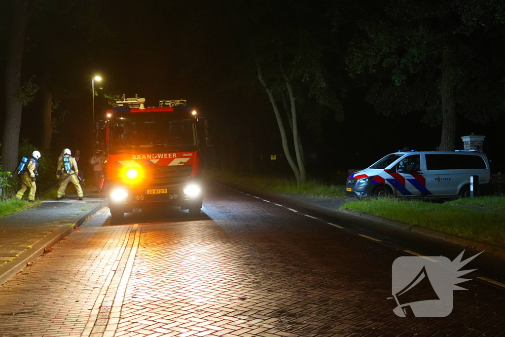Brandstichting in oud theehuisje op ziekenhuisterrein