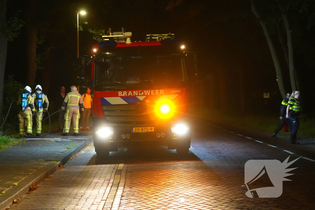 Brandstichting in oud theehuisje op ziekenhuisterrein