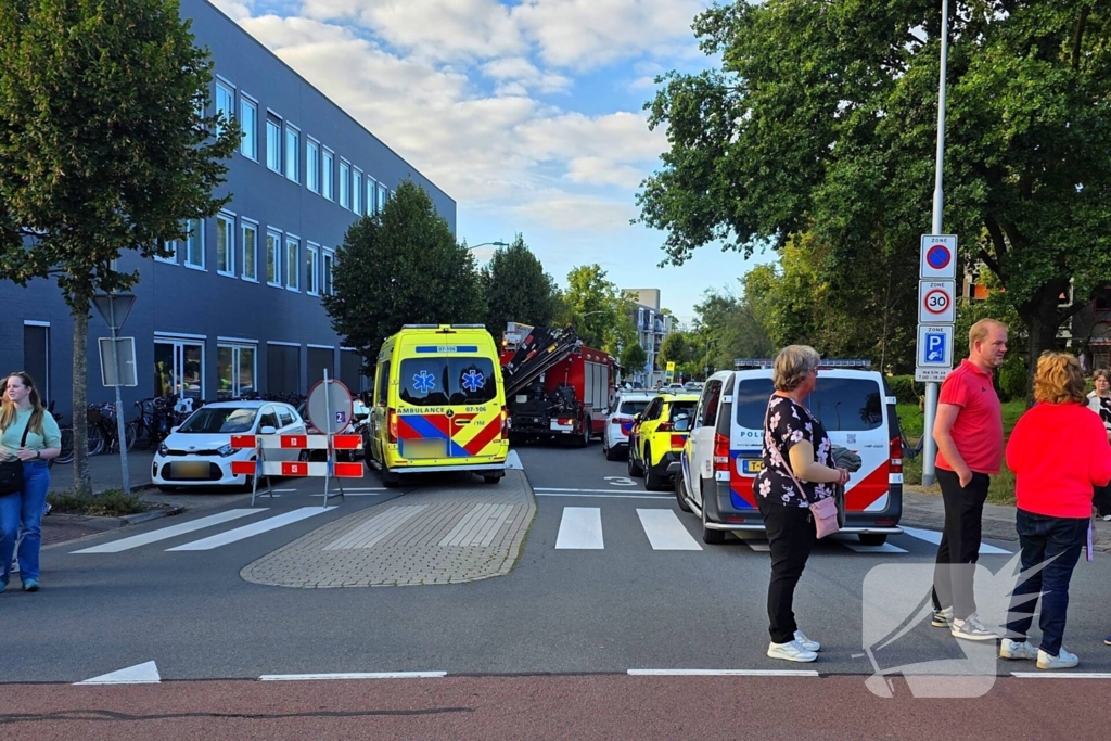 Medische noodsituatie nabij Heide-optocht