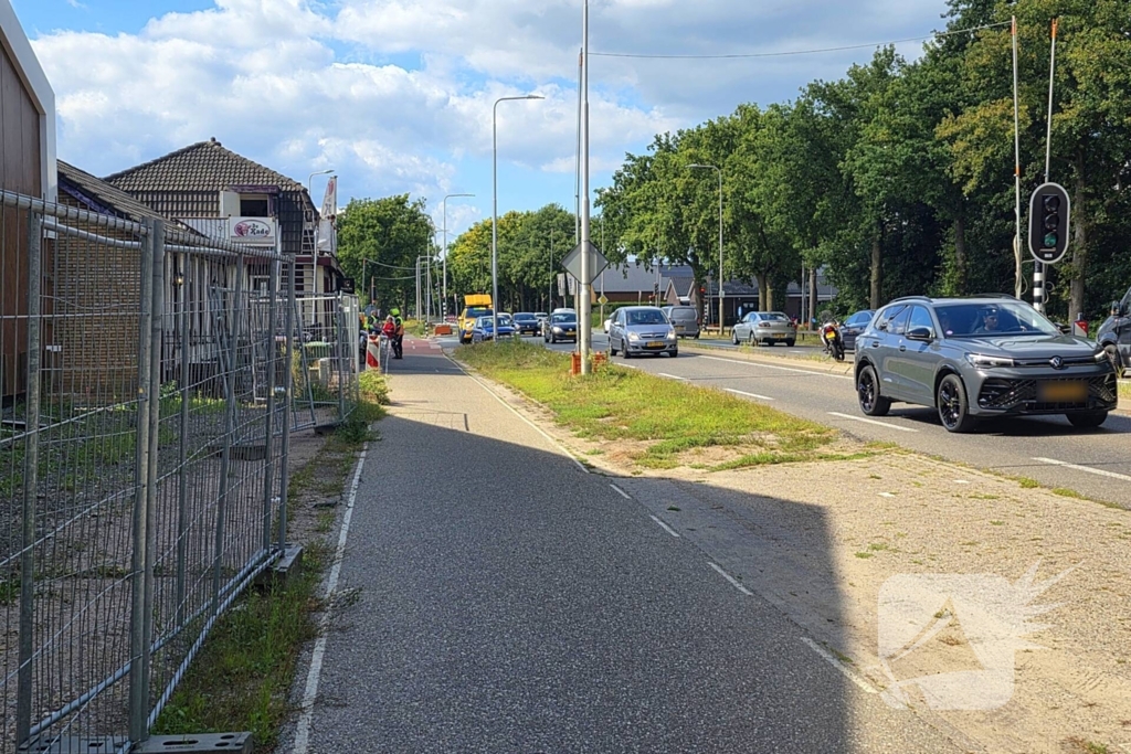 Fietser gewond bij verkeersongeluk