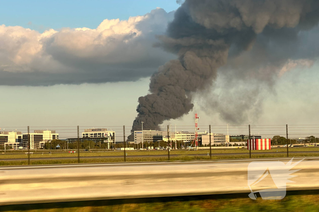 Industriebrand zorgt voor rookoverlast