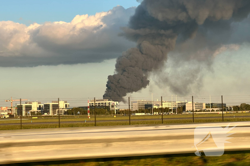 Industriebrand zorgt voor rookoverlast