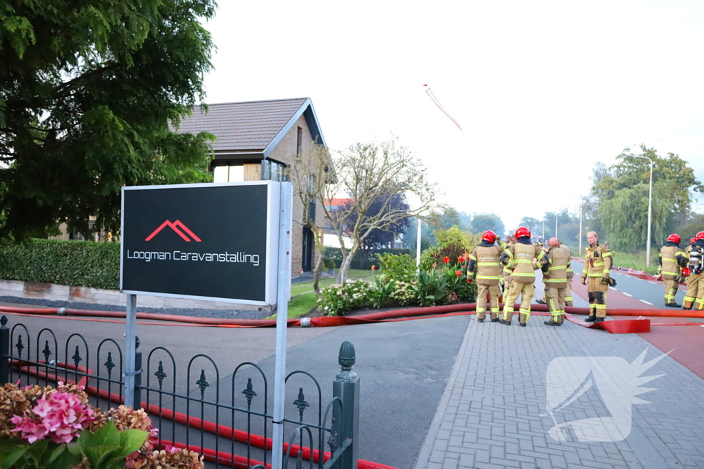 Industriebrand zorgt voor rookoverlast