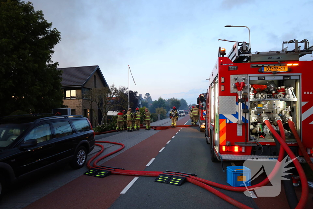 Industriebrand zorgt voor rookoverlast