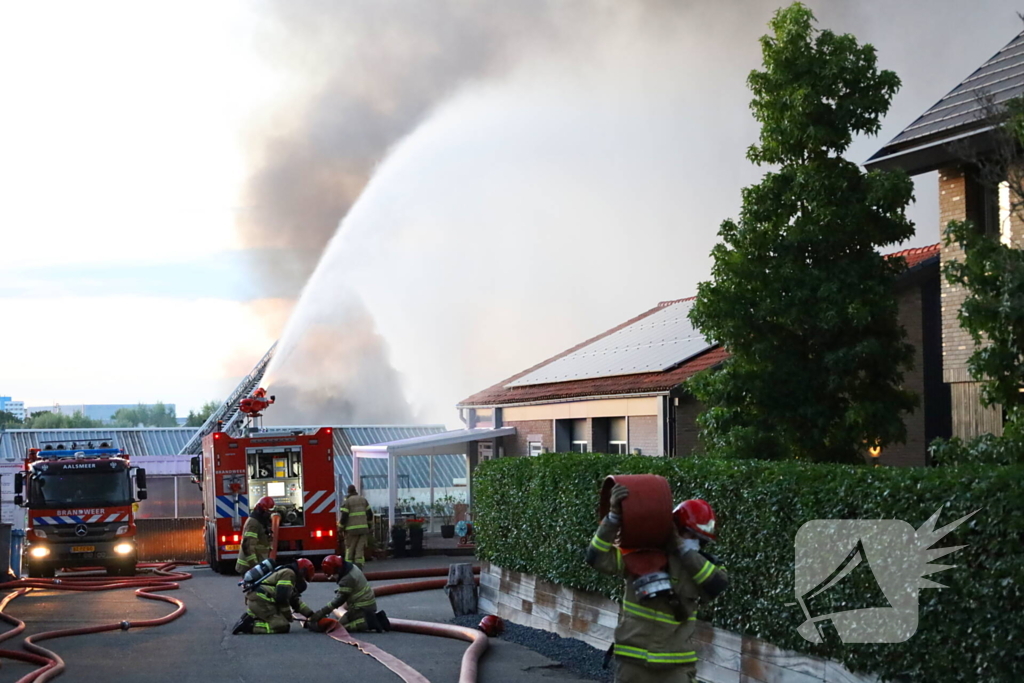 Industriebrand zorgt voor rookoverlast