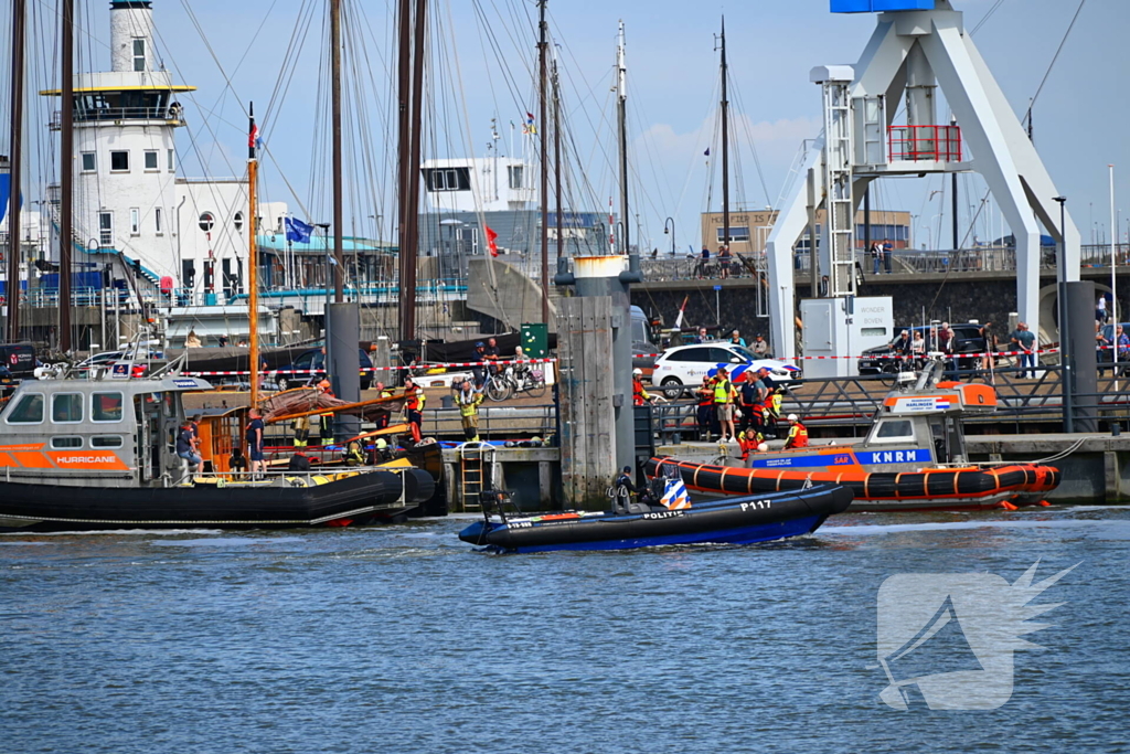 Machinekamer in brand, snelle actie