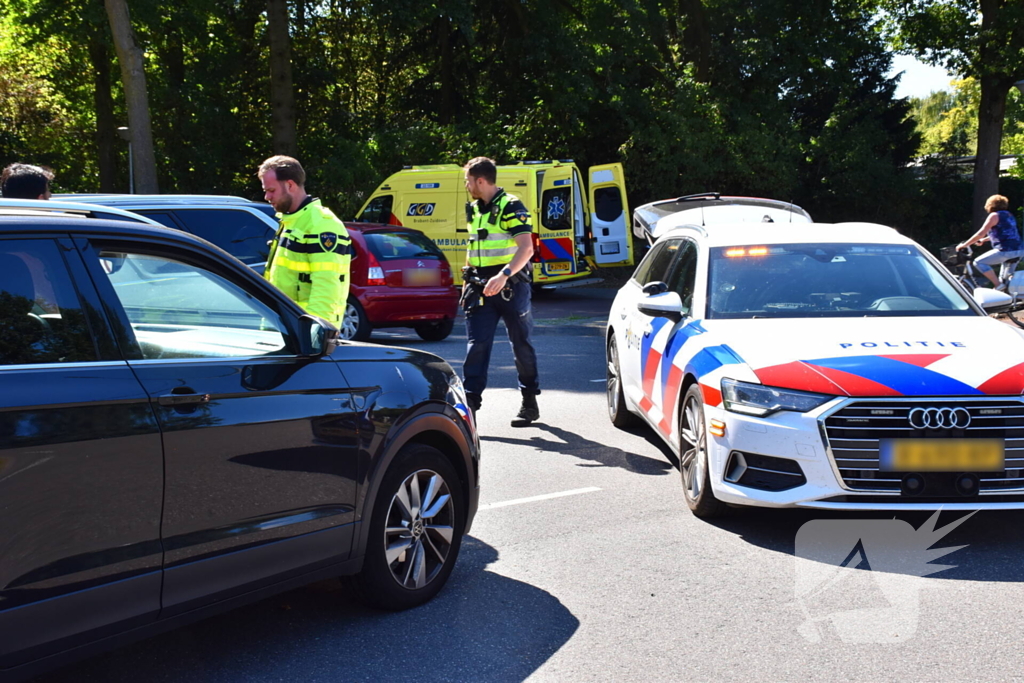 Ongeval met gewonde door botsing