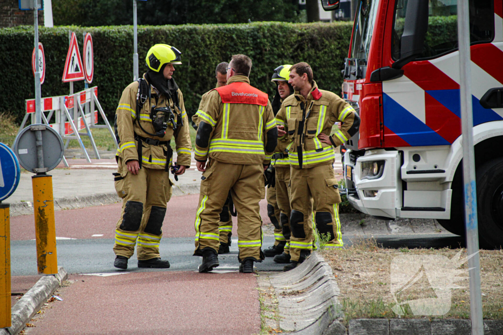 Gevaarlijke stoffen ontsnappen tijdens werk