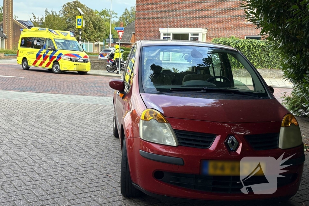 Fietser naar ziekenhuis na ongeval