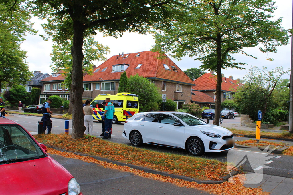 Fietser gewond in botsing met auto