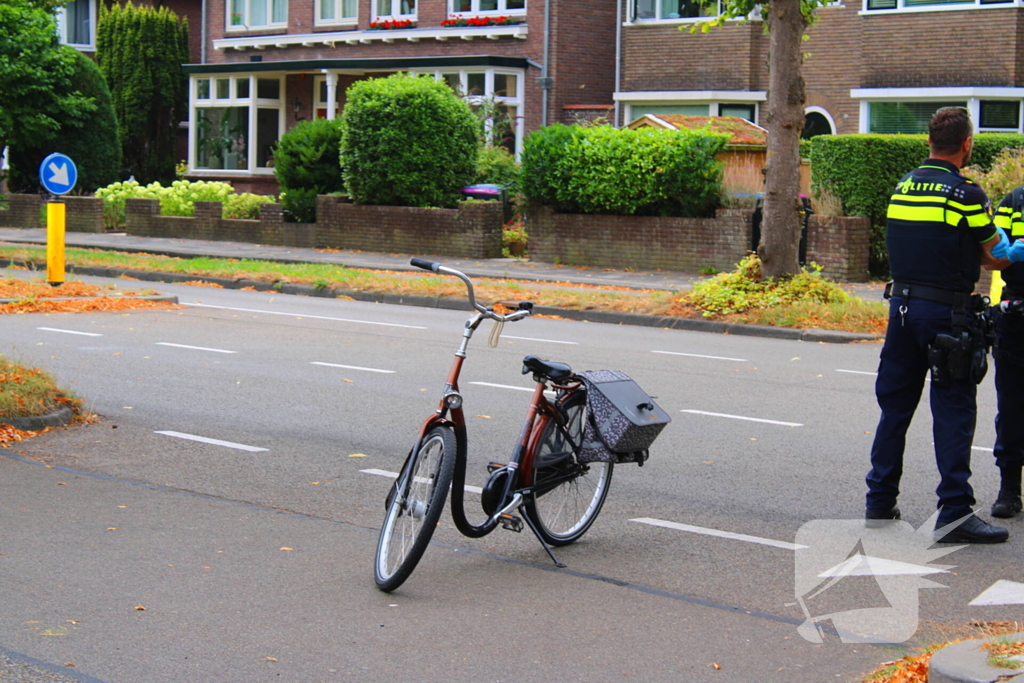 Fietser gewond in botsing met auto
