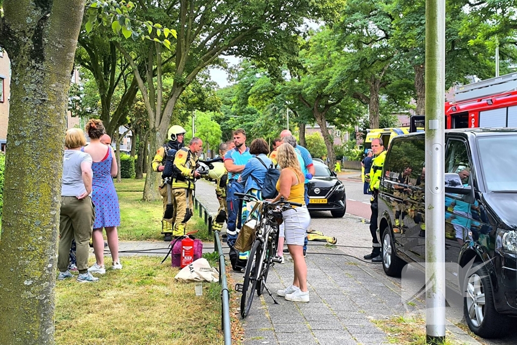 Woningbrand met snelle inzet gedoofd