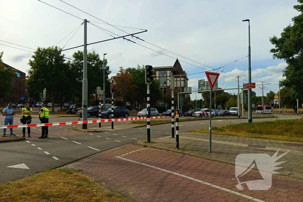 Fietser gewond bij aanrijding