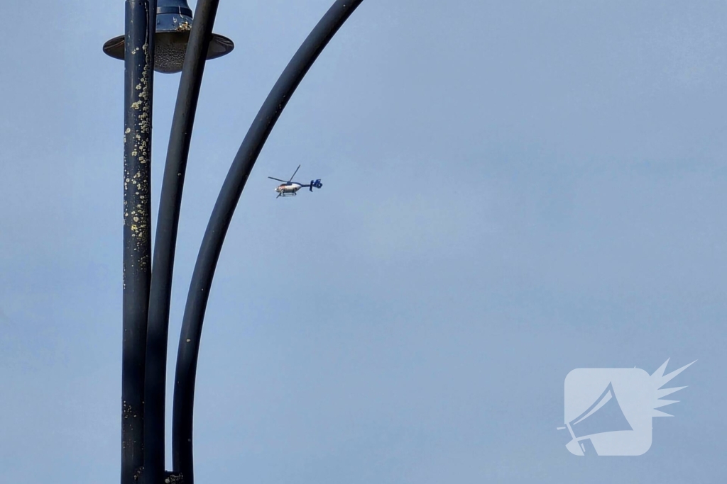 Helikopter ingezet bij zoektocht naar verdachte van ongewenst gedrag en diefstal