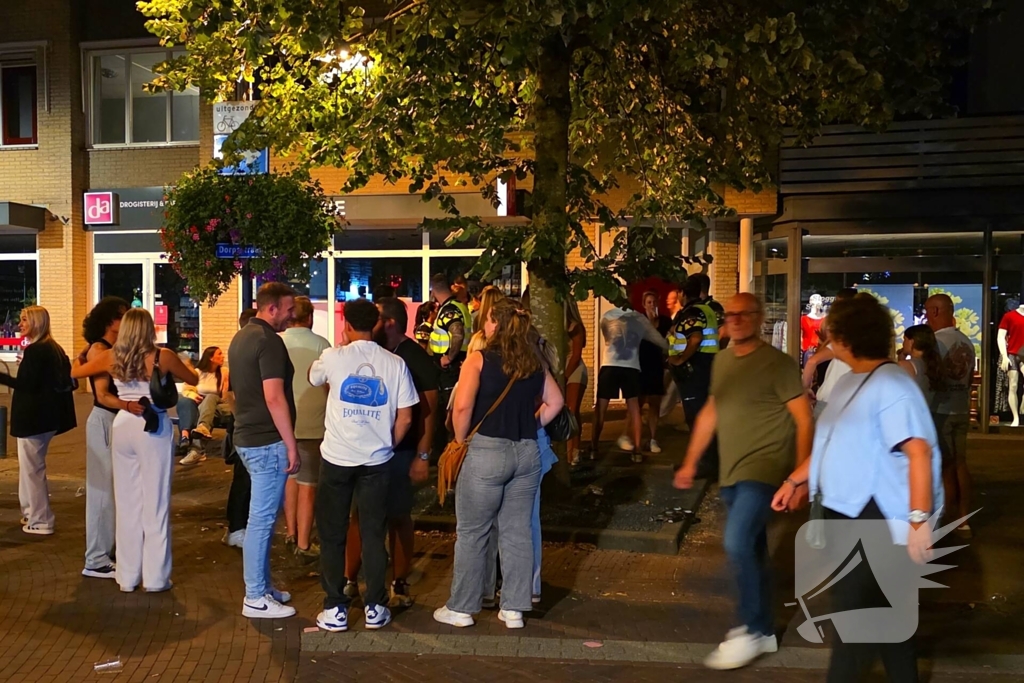 Agent krijgt kopstoot tijdens festival