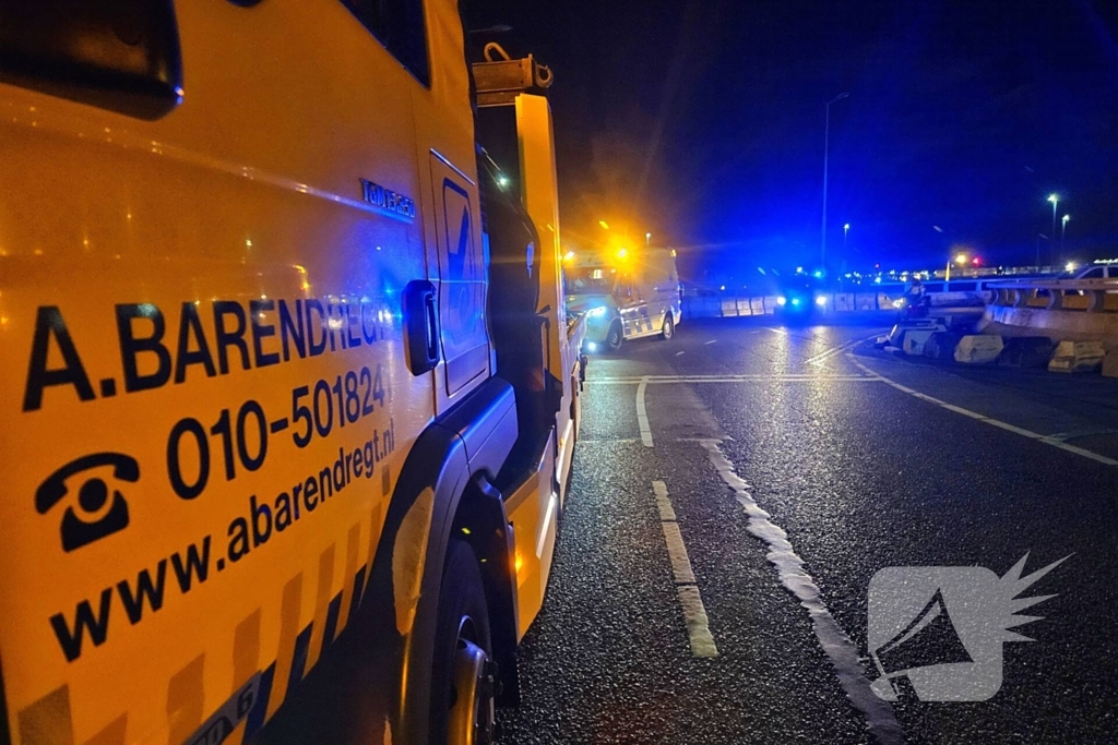 Auto verliest controle na lachgasgebruik