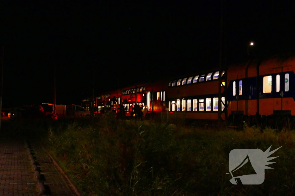 Treinverkeer gestremd door aanrijding