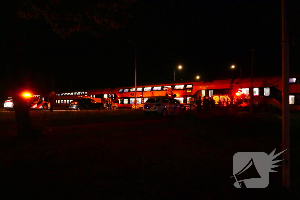 Treinverkeer gestremd door aanrijding