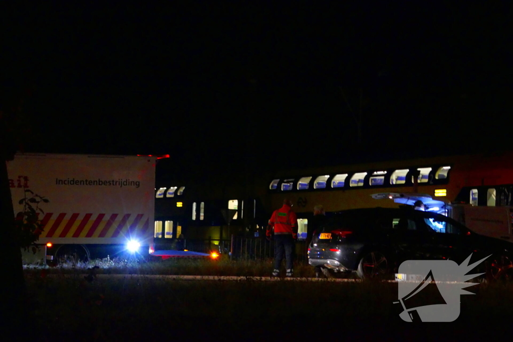 Treinverkeer gestremd door aanrijding