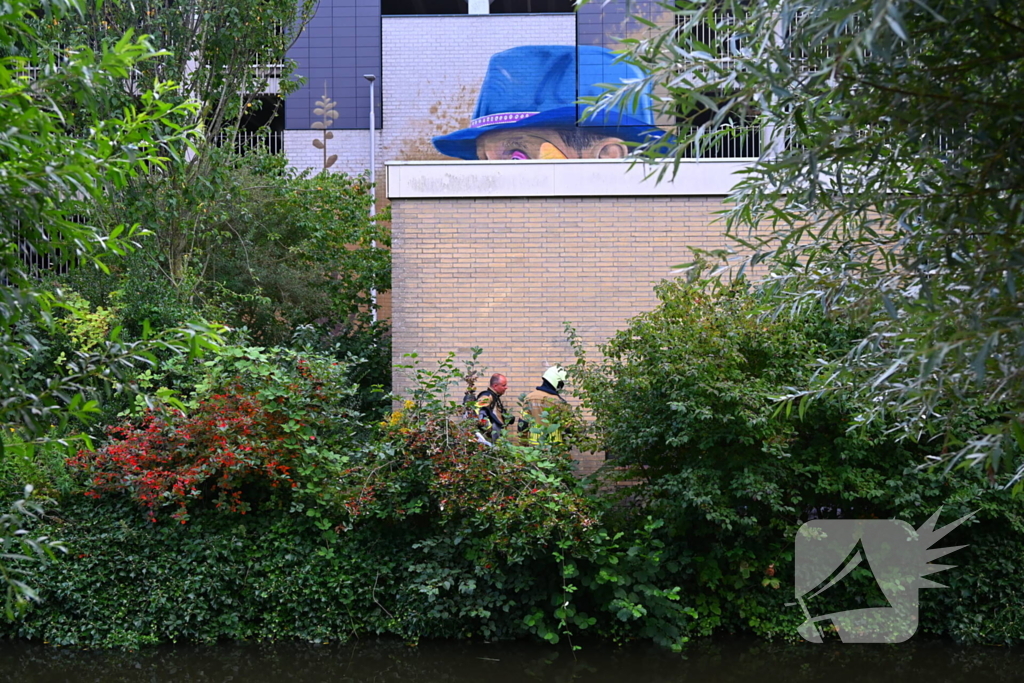 Zwerver veroorzaakt brand