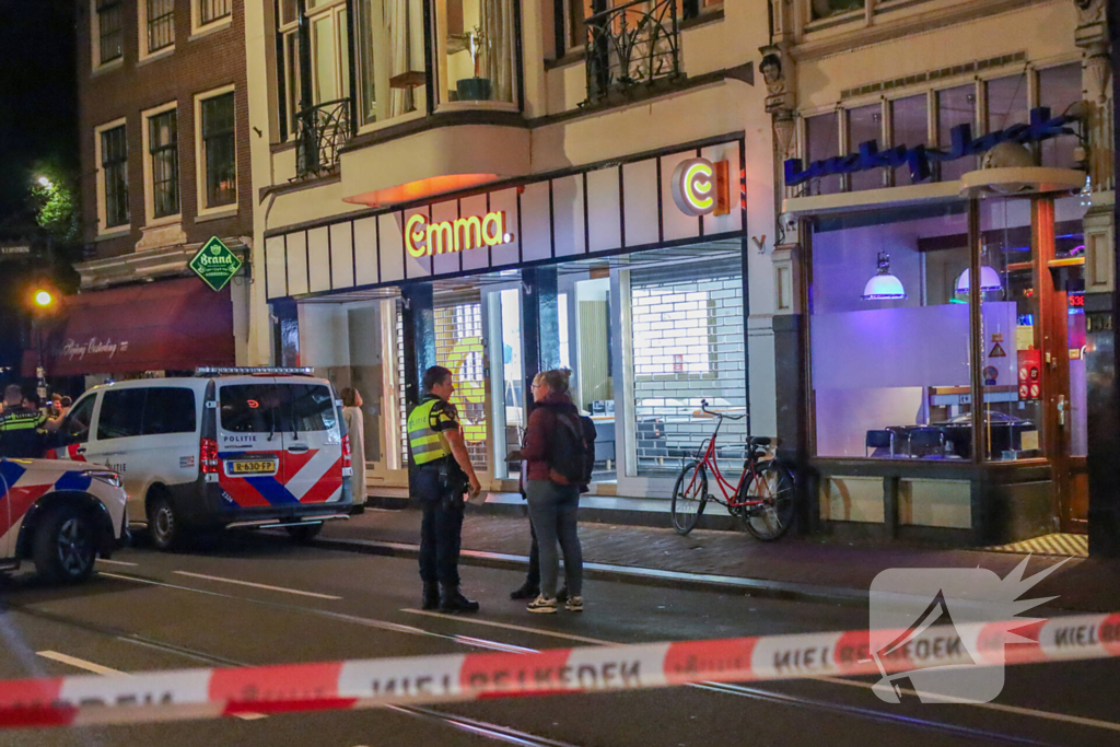 Steekpartij leidt tot gewonde en afzetting van straat