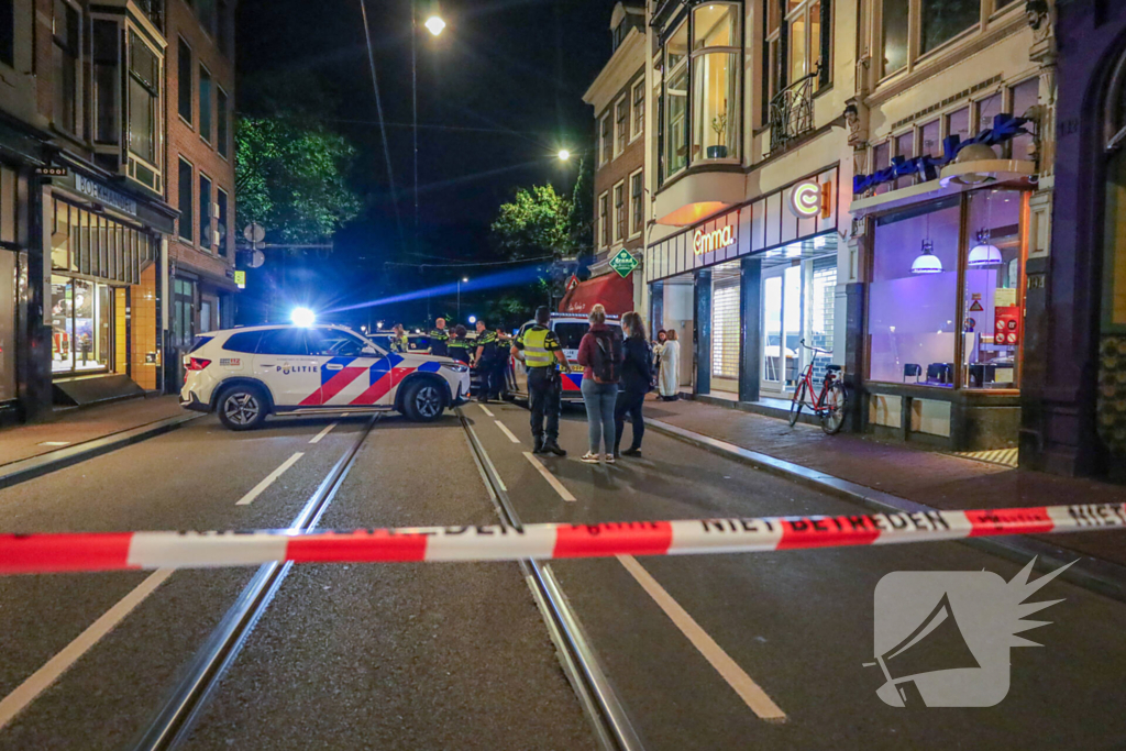 Steekpartij leidt tot gewonde en afzetting van straat