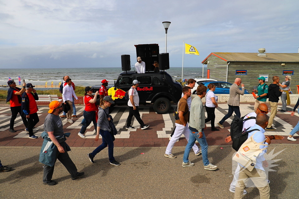 Drukte voor Formule 1 race op circuit Zandvoort