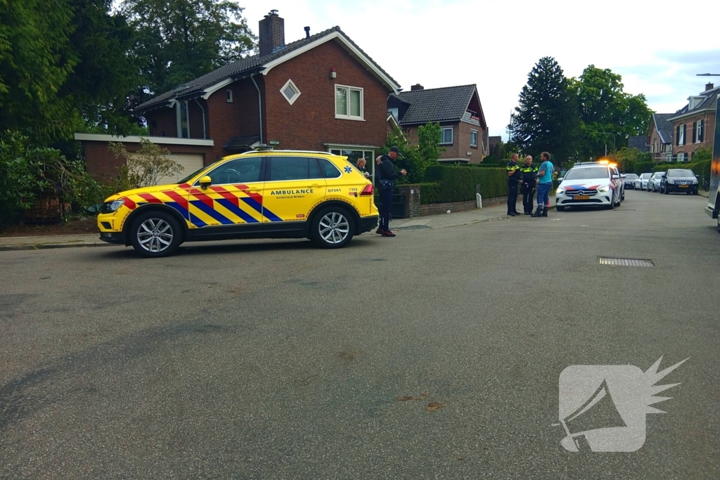 Ongeval tussen quad en step