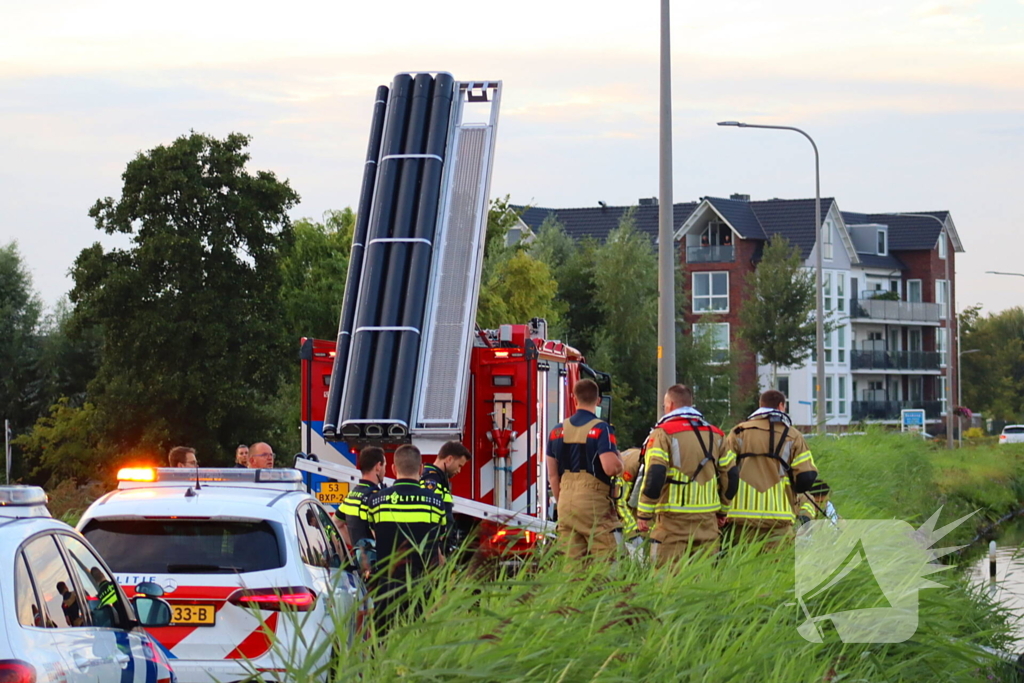 Kinderfiets langs waterkant zorgt voor inzet brandweer