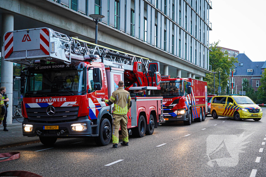 Brandmelding in onderzoeksgebouw van LUMC