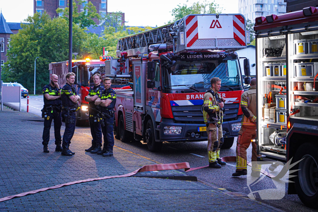 Brandmelding in onderzoeksgebouw van LUMC