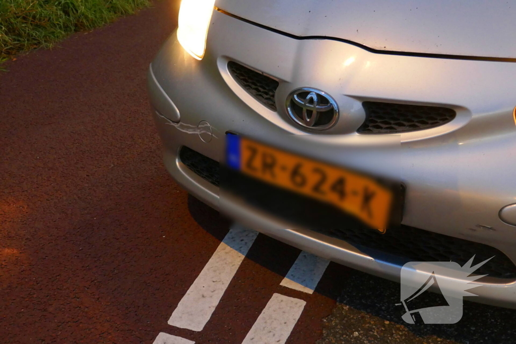 Fietser aangereden door automobilist