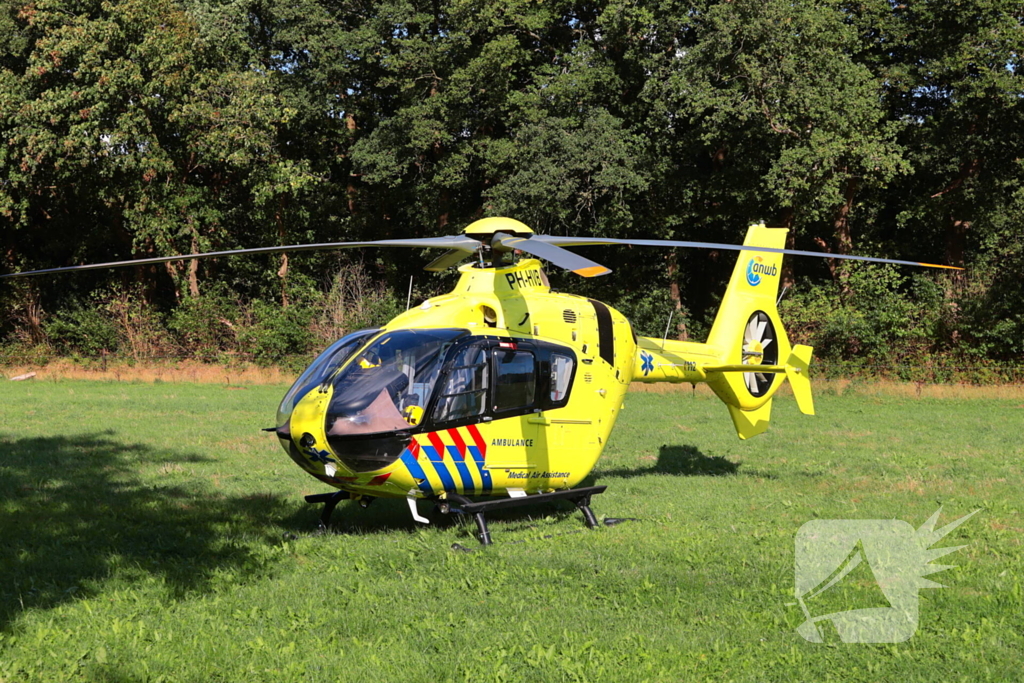 traumahelikopter ingezet bij medisch incident
