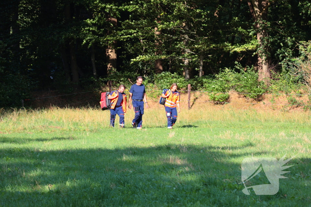 traumahelikopter ingezet bij medisch incident