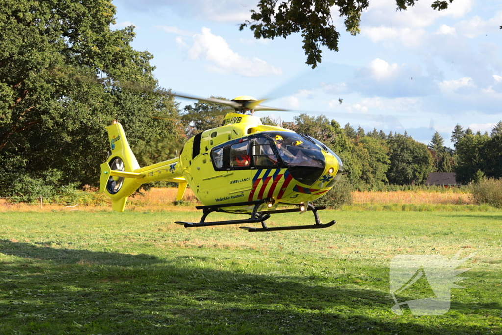 traumahelikopter ingezet bij medisch incident