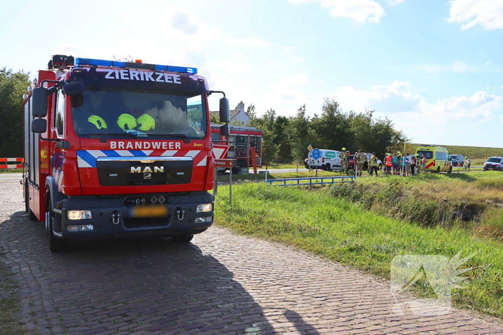 Gewonde bij kettingbotsing