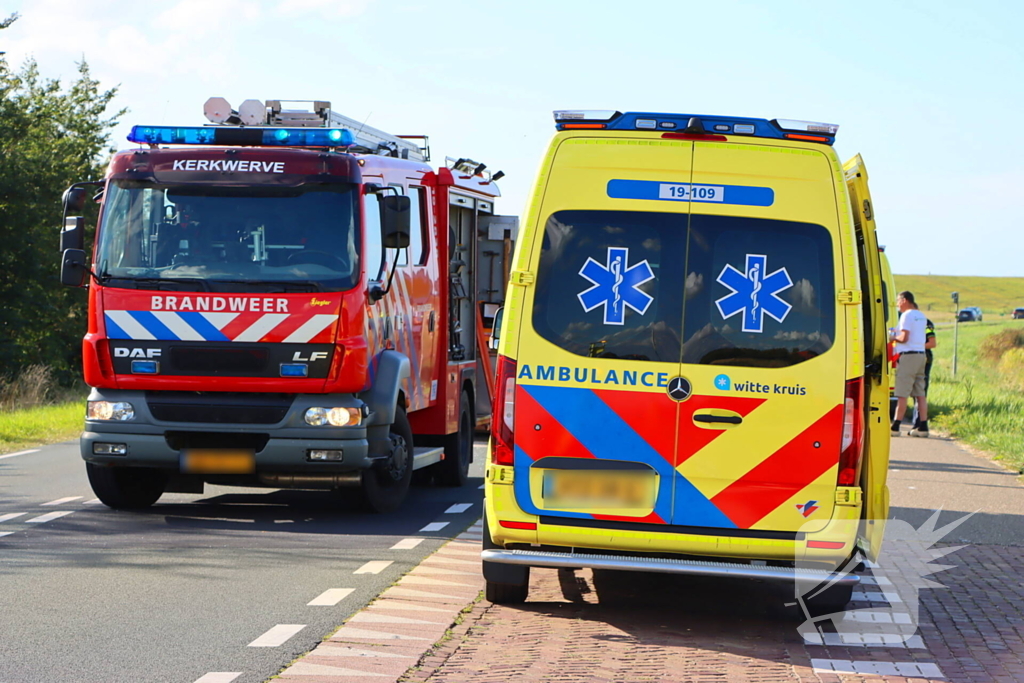 Gewonde bij kettingbotsing