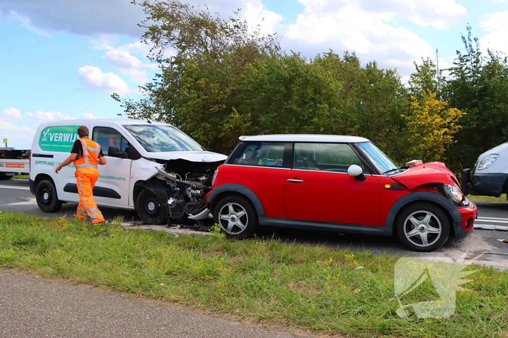 Gewonde bij kettingbotsing