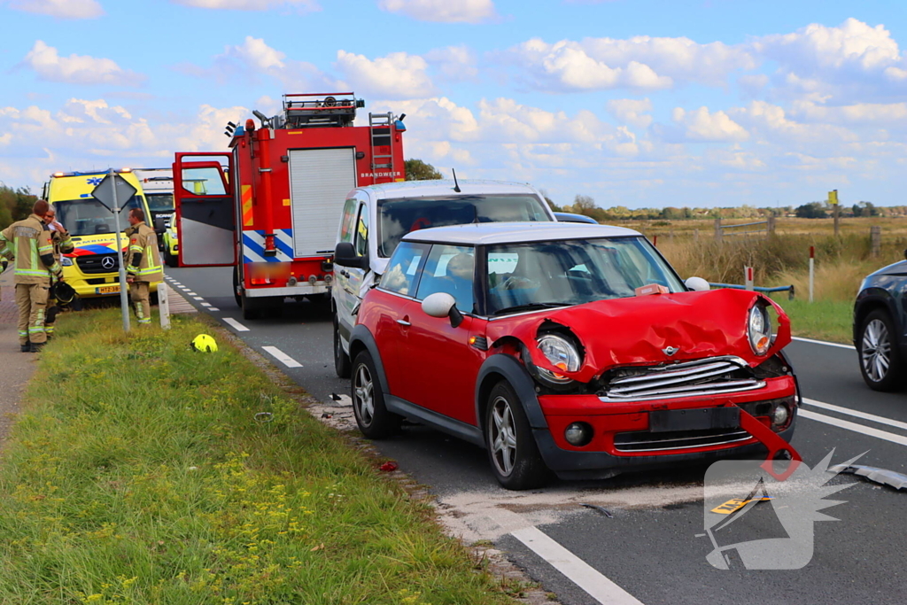 Gewonde bij kettingbotsing