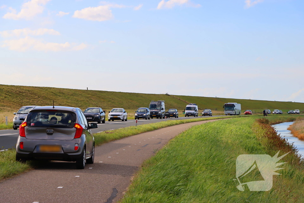 Gewonde bij kettingbotsing