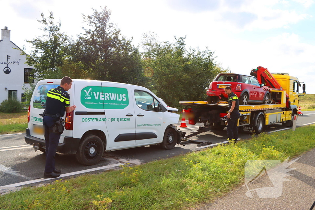 Gewonde bij kettingbotsing