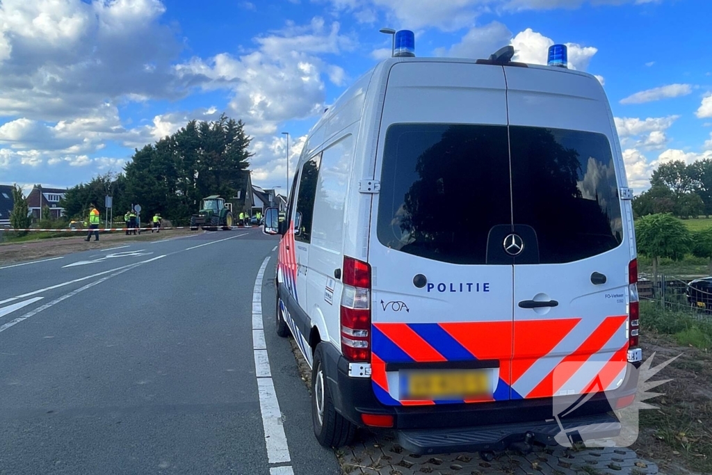 Scooterrijder zwaargewond bij botsing