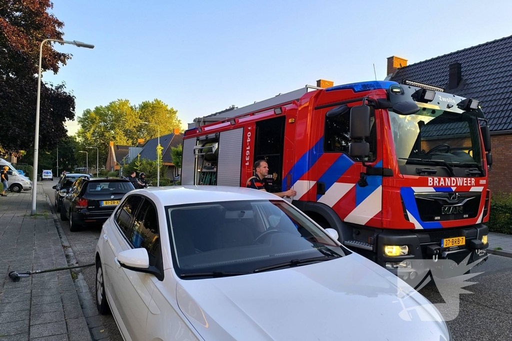 Brandweer ventileert woning na aanbranden broodjes