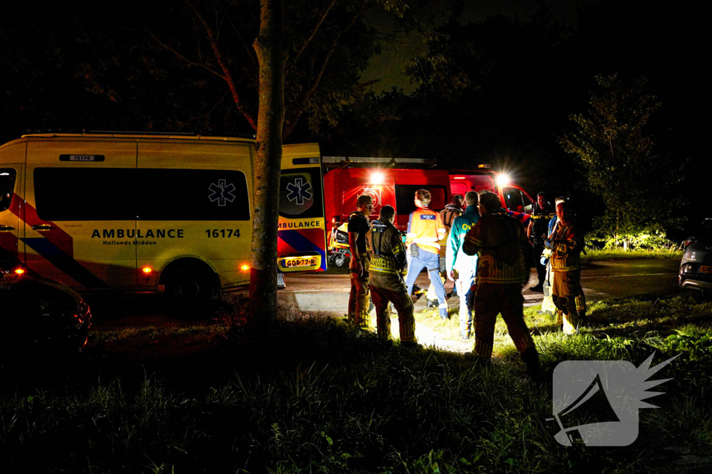 Reddingsactie na ongeluk op boot