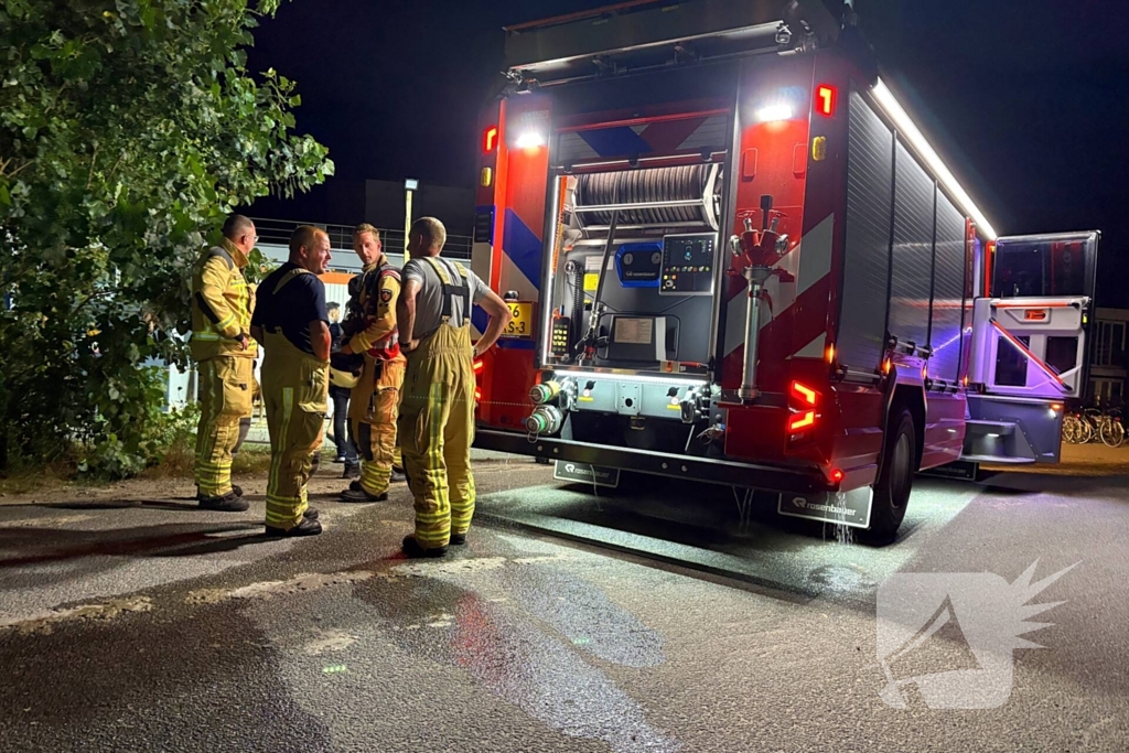 Honderden mensen geëvacueerd door telefoonbrand