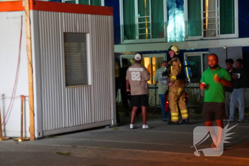 Honderden mensen geëvacueerd door telefoonbrand