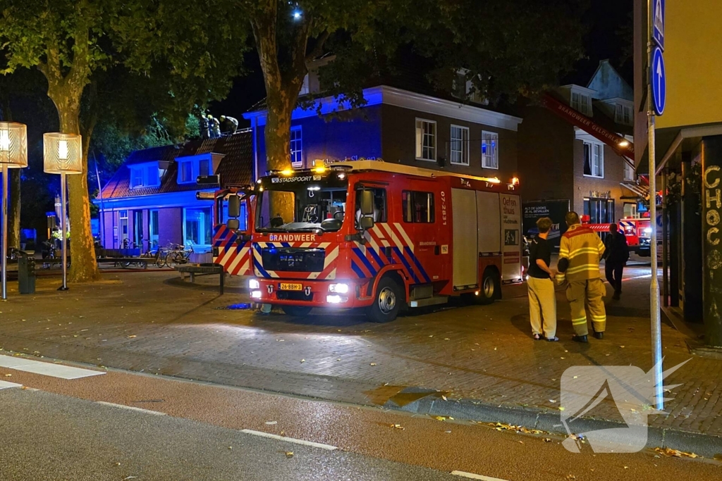 Woningen ontruimd bij uitslaande brand