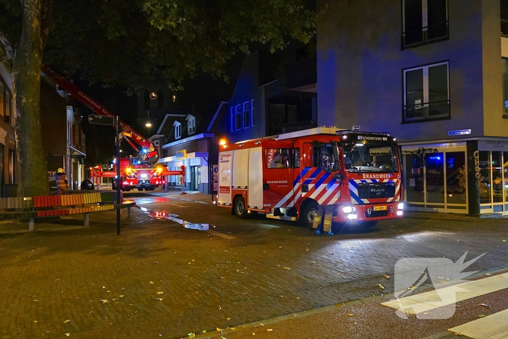 Woningen ontruimd bij uitslaande brand